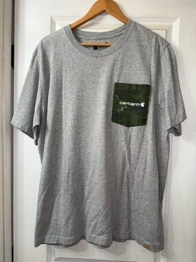 Carhartt Camo Pocket Tshirt